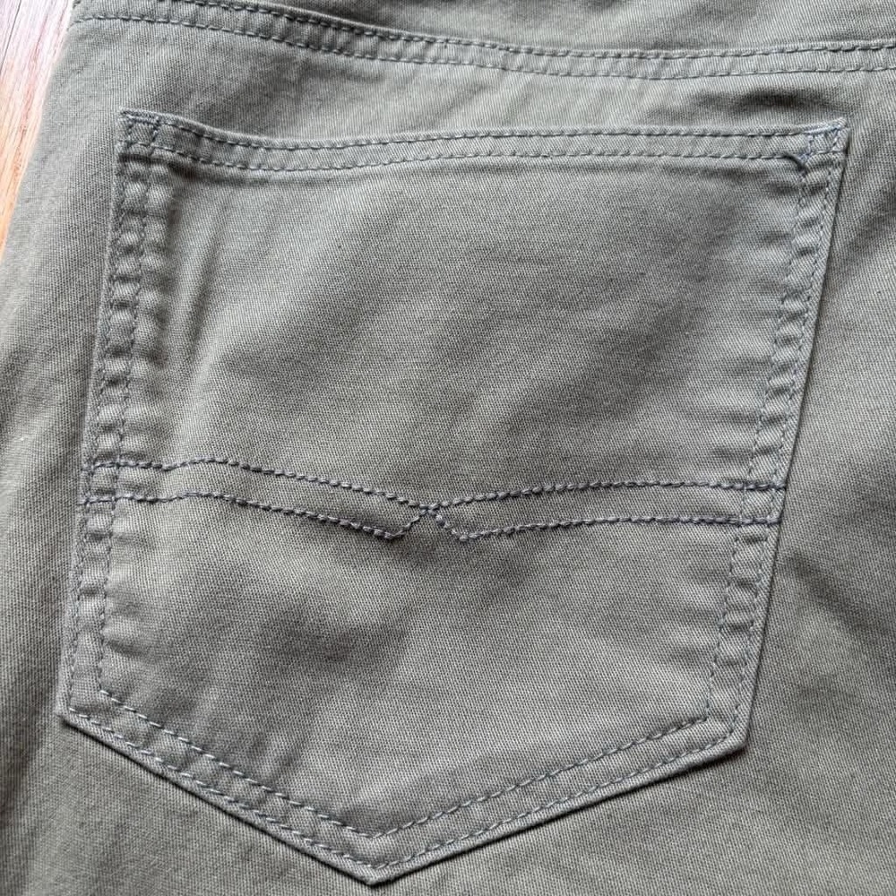 Buffalo David Bitton Men's Gray Stretch Jeans W34 L30 Straight Leg - Picture 12 of 16